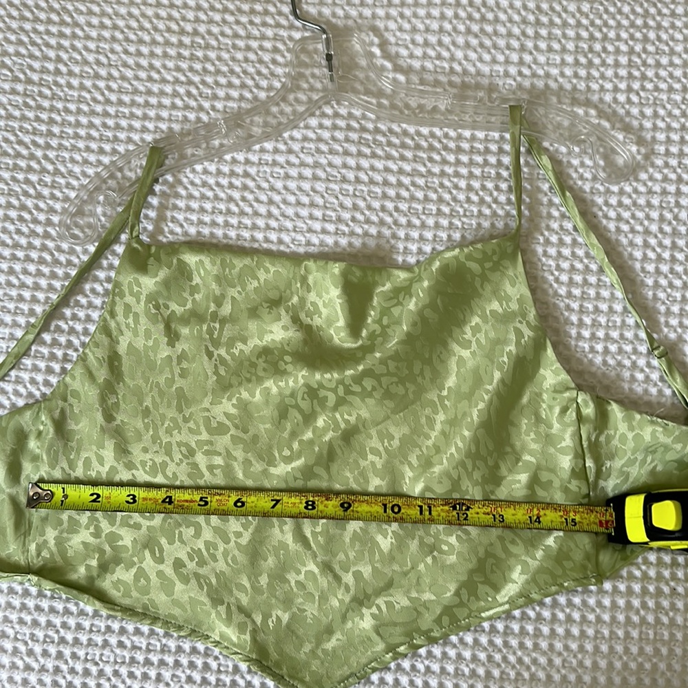 Leopard Tie Tank Top - Picture 7 of 9